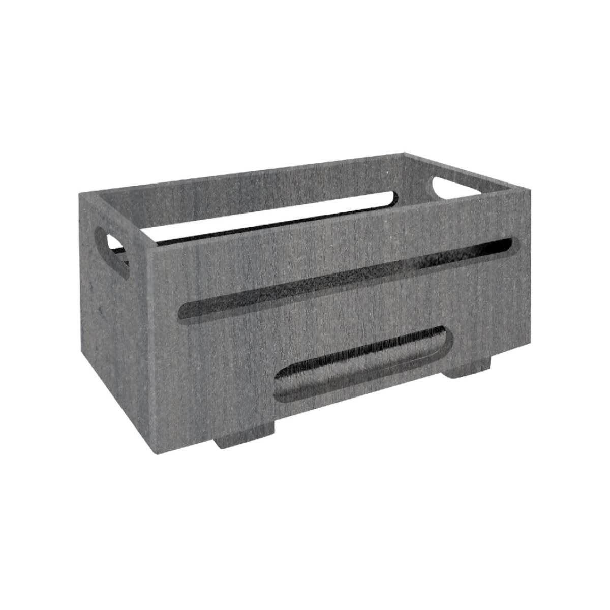 Large Ball Crate Coastal Gray